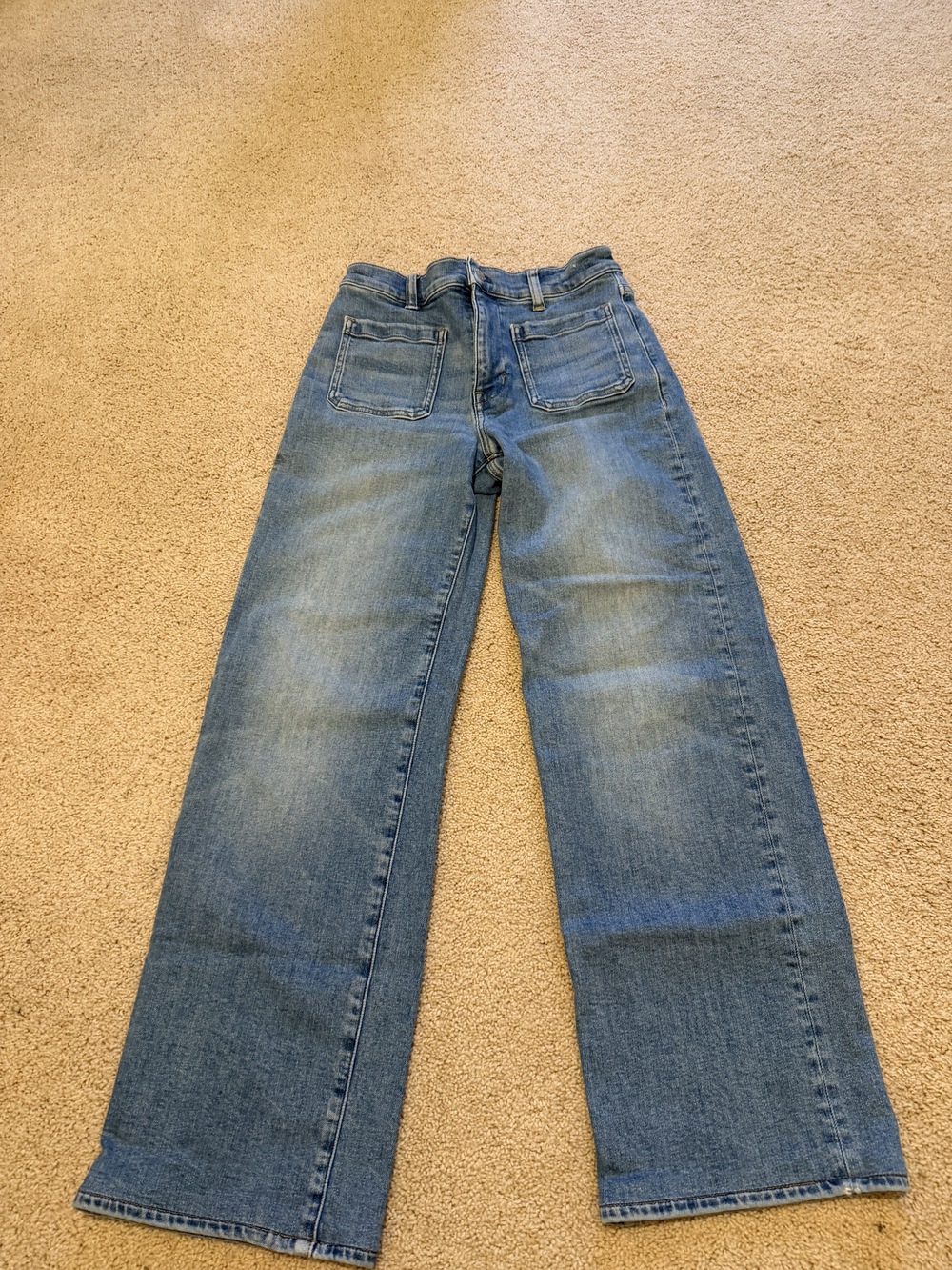 Madewell Emmett Wide-Leg - Size 25 - Light Blue